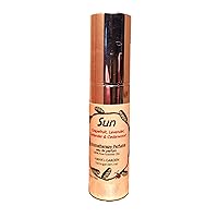 SUN (Floral Herbal Aroma) 10 ml Spray Unisex Perfume - Cologne - eau de parfum - Organic Vegan All Natural Aromatherapy - 100% Pure Essential Oils (SUN, 10 ml spray)