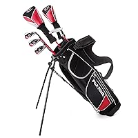 G1 Series Red Kids Golf Club Set| Golf Clubs and Sets for Heights 4'1