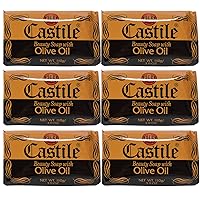 Castile Soap Beauty Soap With Olive Oil, 3.9 Ounces 6 pack Castile Soap Beauty Soap With Olive Oil, 3.9 Ounces 6 pack
