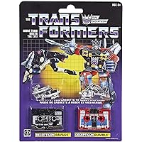 Transformers: Vintage G1 Cassette 2-Pack Decepticons Ravage and Rumble Collectible Figures