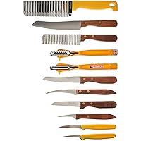 Deluxe Fruit and Vegetable Carving Knife Set
