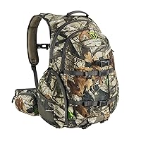 TIDEWE Hunting Backpack, Waterproof Camo Hunting Pack with Rain Cover, Long-Lasting Large Capacity Hunting Day Pack for Rifle Bow Gun (Next Camo G2)