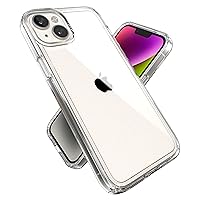 Speck Clear iPhone 15 Plus & 14 Plus Case - Drop Protection, Scratch Resistant Dual Layer Slim Phone Case for 6.7 Inch iPhones 15 Plus & 14 Plus - Anti-Yellowing & Anti-Fade Case - GemShell