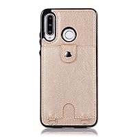 Ultra Slim Case For Huawei P30 Lite Phone Case PU Leather Lanyard Protective Case, With Card Holder, Adjustable And Detachable Anti-lost Lanyard Wallet, For Huawei P30 Lite. Phone Back Cover