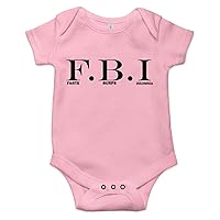 FBI Humorous Best Shower Gift Cute & Funny Message Baby Boutique Quality Bodysuit