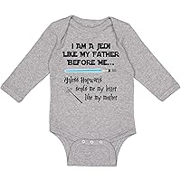 I Am A Like My Father Before Me Funny Baby Bodysuit Romper One Piece (Boys and Girls)