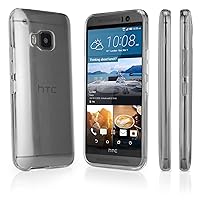 BoxWave Case Compatible with HTC One (M9 2015) (Case by BoxWave) - Pure Crystal Slip, Durable, Flexible Transparent Cover for HTC One (M9 2015) - Crystal Clear