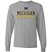 NCAA Shadow Stretch Block, Team Color Long Sleeve, College, University