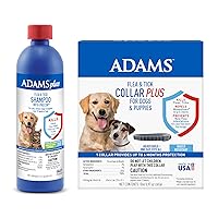 Adams Plus Shampoo 12 oz. + Flea & Tick Collar