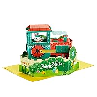 Hallmark Paper Wonder Musical Pop Up Easter Card with Motion (Easter Train)