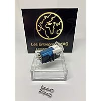Cartridge + Diamond stylus for STANTON ST100, ST150, STR8 100, STR8 80, STR8 90 Sea Blue