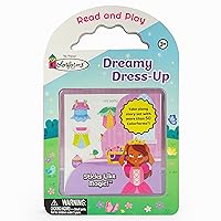 Colorforms Dreamy Dress-Up Princess - Reusable Sticker Activity Book Clings For Toddlers 2-5