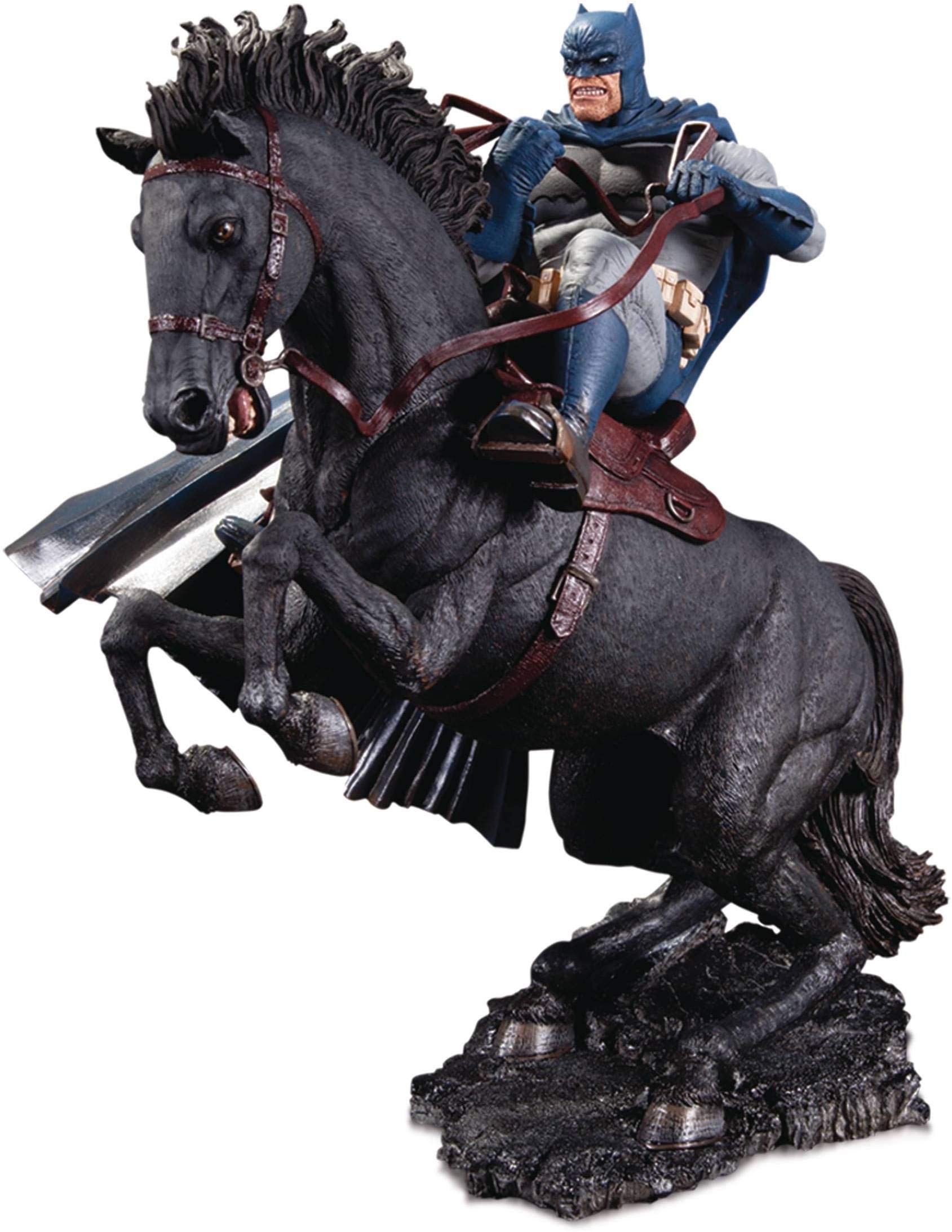 DC Collectibles The Dark Knight Returns: A Call to Arms Mini Battle Statue, Multicolor, 8 inches