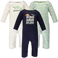 Hudson Baby baby-girls Cotton Coveralls