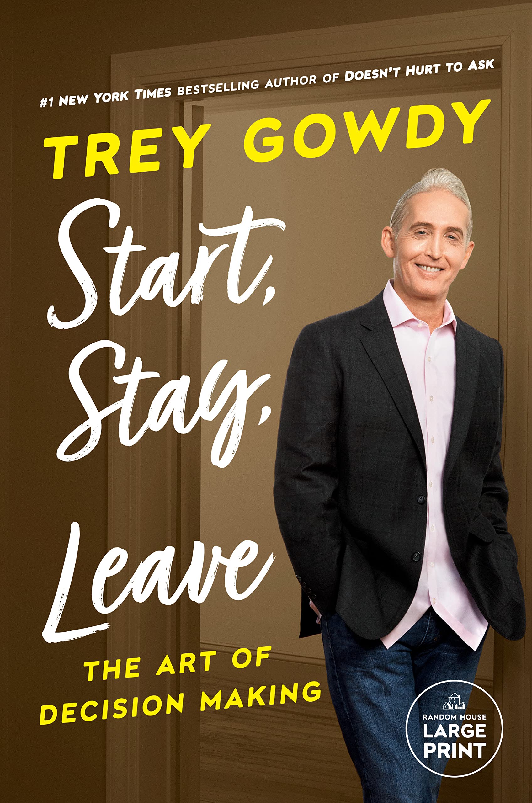 Start, Stay, or Leave: The Art of Decision Making (Random House Large Print)