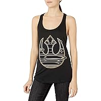 Women's Gold Rebel Logo Race Top