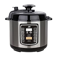 EPC-13CA: 6.5-Quart Stainless Steel Electric Pressure Cooker with Quick Release Button