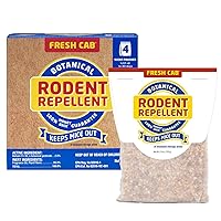 Rodent Repellent; Quickly Repelling Pests from Treated Areas; Preventing Re-Infestation for up To 3 Months; Safe for Children, Pets and the Environment; Non-Toxic; 8-Scent Pouches