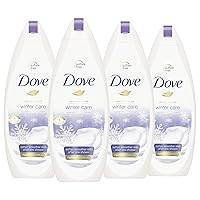 Dove Body Wash To Nourish and Moisturize Dry Skin Winter Care for Softer, Smoother Skin After Just One Shower 22 oz, 4 Count