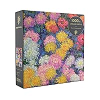 Paperblanks | Monet's Chrysanthemums | Monet's Chrysanthemums | Jigsaw Puzzles | Puzzle | 1000 Piece