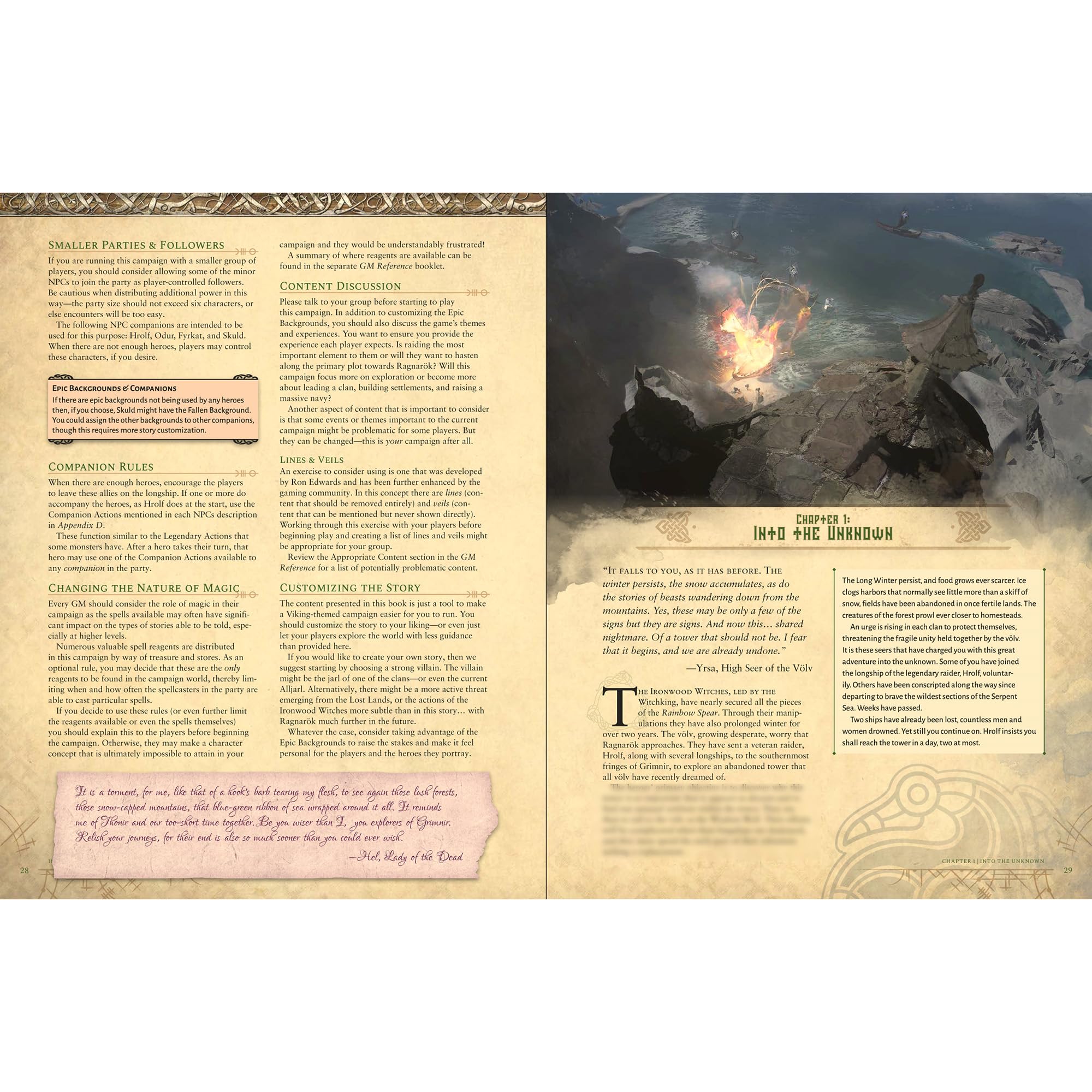 Modiphius Entertainment: Raiders of The Serpent Sea: Campaign Guide (5E) - Hardcover RPG Book, Roleplaying Game, Takes 4-6 Players from Level 1 - 16