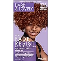 Dark and Lovely Fade Resist Rich Conditioning Hair Color, Permanent Hair Color, Up To 100 percent Gray Coverage, Brilliant Shine with Argan Oil and Vitamin E, Red Hot Rhythm