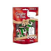 Good'n'Fun Good 'n' Fun Holiday Chicken & Mint Mini Bones 6CT, 2.70 Ounce (Pack of 1)