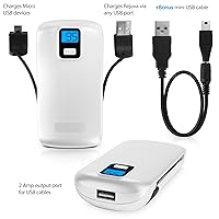 BoxWave Universal Rejuva PowerPack Pro - White, Battery for Smartphones and Tablets