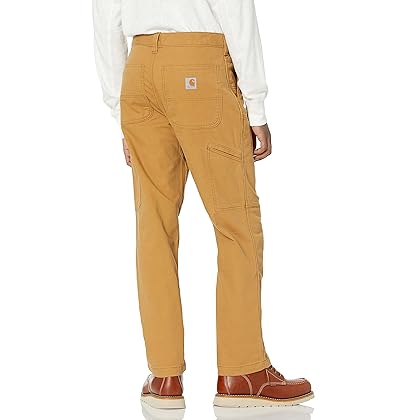 Carhatt Mens Rugged Flex Relaxed Fit Canvas DoubleFront Utility Work Pant
