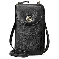 BROMEN Women Briefcase and Small Cell Phone Purse Crossbody Bags