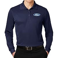 Mens Ford Moisture Wicking Polo Shirt