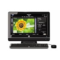 HP 100-5155 20-Inch All-in-One Desktop Computer - Piano Black (Discontinued by Manufacturer)