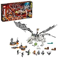 LEGO NINJAGO Skull Sorcerer's Dragon 71721 NINJAGO Dragon Set Featuring Warrior Toy Figures, New 2020 (1,016 Pieces)