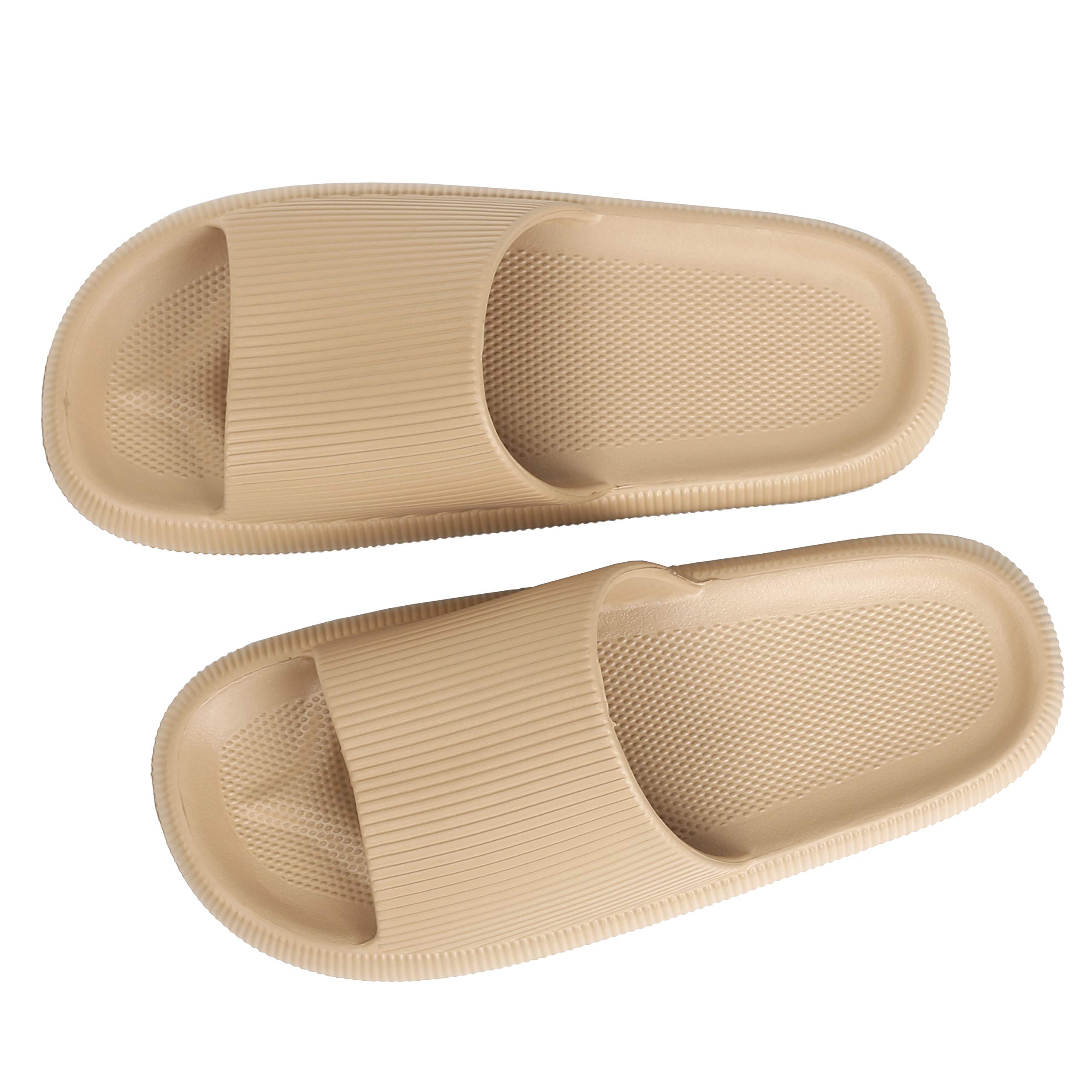 Shower Slipper, Quick Drying Non-Slip Slippers, Bathroom House and Pool Sandals, in-Door Slipper for Gym, Soft Sole