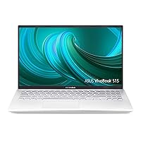 ASUS VivoBook S15 S512 Thin and Light 15.6” FHD, Intel Core i5-8265U CPU, 8GB DDR4 RAM, 256GB PCIe NVMe SSD, Windows 10 Home, S512FA-DB51, Silver Metal