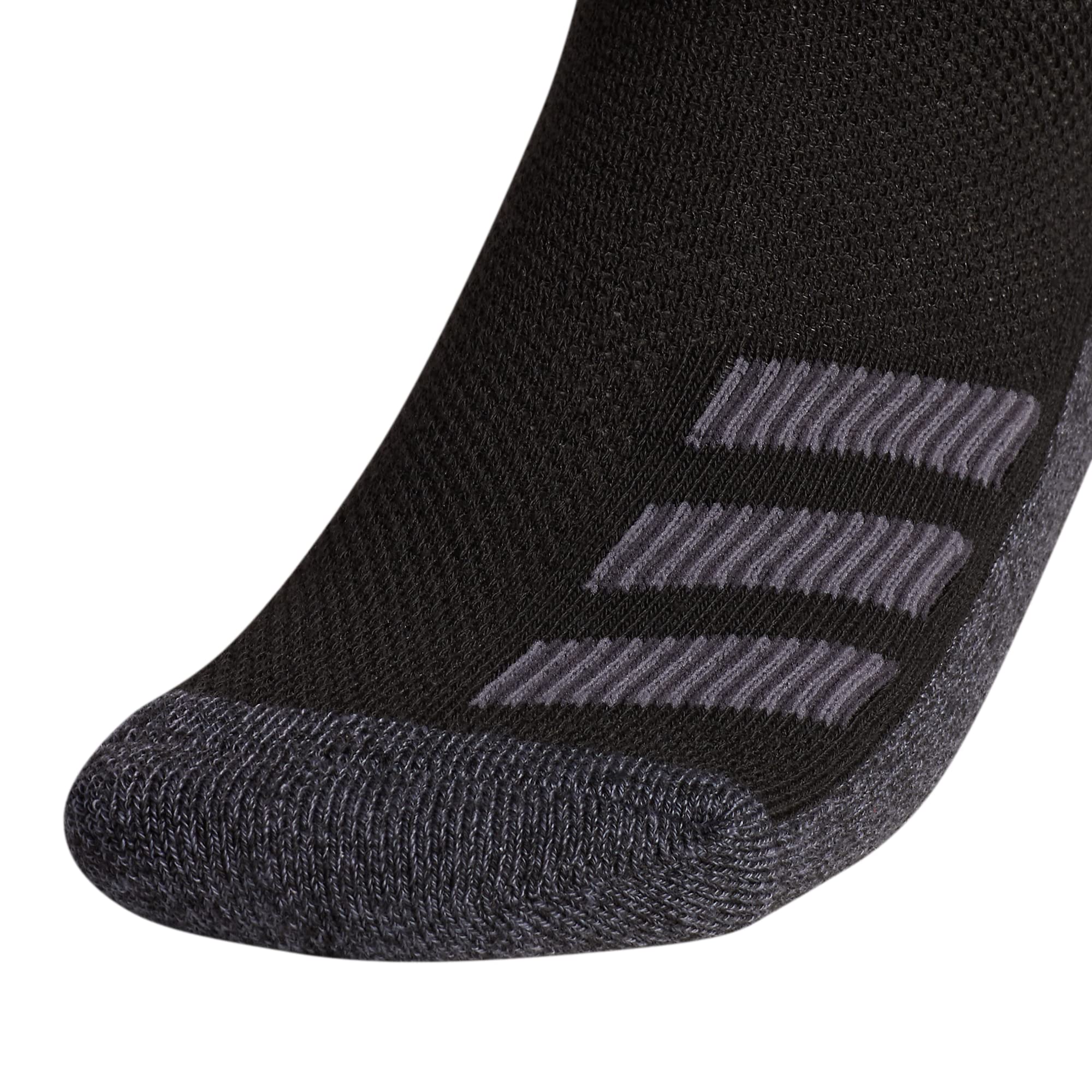 adidas Kids-Boy's/Girl's Cushioned Angle Stripe Crew Socks (6-Pair)