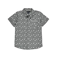 Boys' Shark Button-Up Shirt