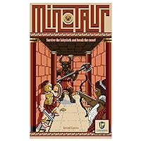 Lynnvander Studios Minotaur - Lynnvander Studios, Work Together to Break The Minotaur's Curse & Escape The Maze in This Cooperative 8-Bit Board Game, 1-4 Players, 45 Minute Playing Time, Ages 14+