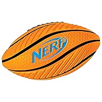 Nerf Kids Foam Football - Spiral Grip Mini Soft Foam Football for Kids - Easy Grip Junior Football - 8.5