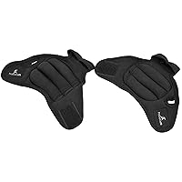 ProsourceFit Weighted Gloves, Pair of Heavy Duty 2 lb. Neoprene for Sculpting and Aerobics