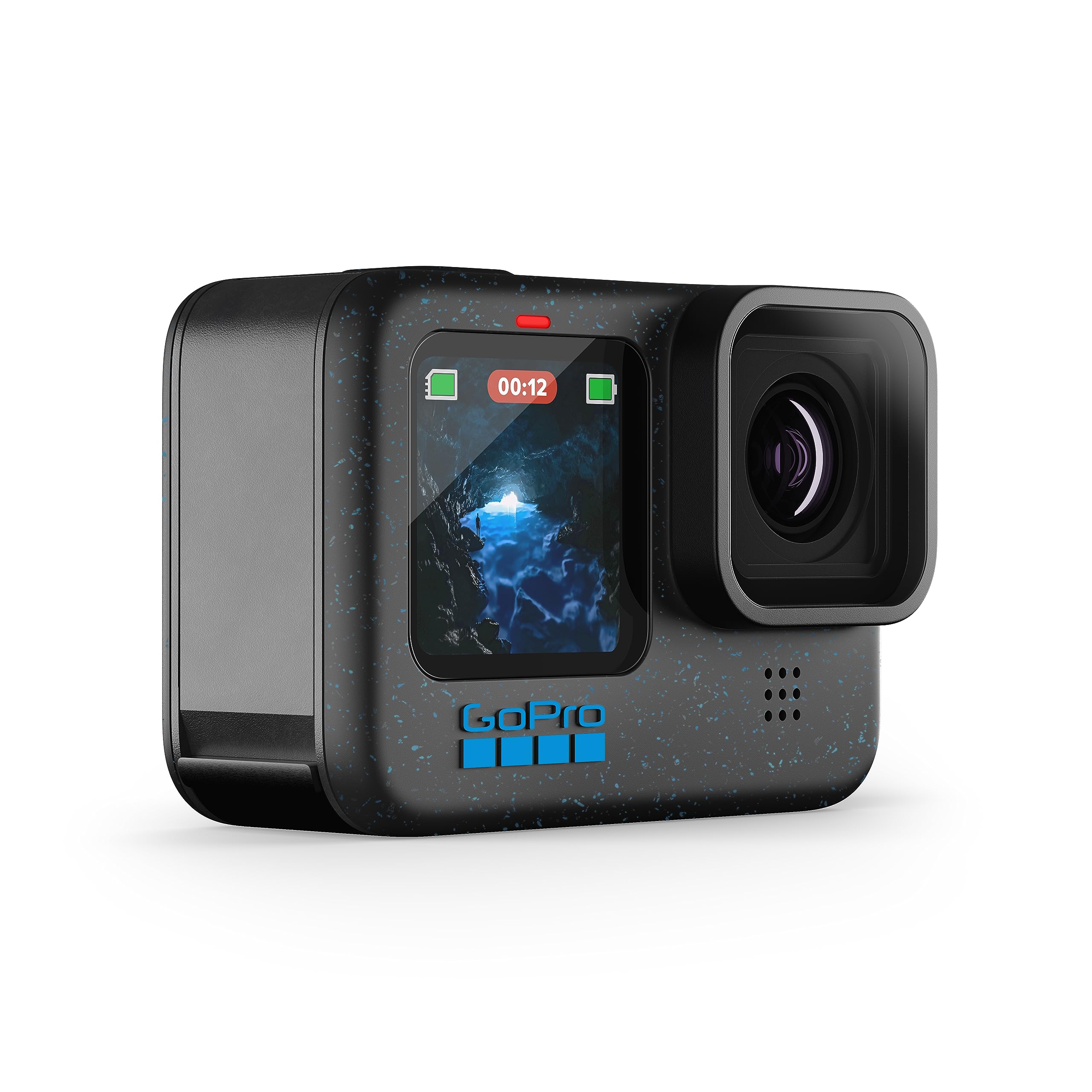 GoPro HERO12 Black - Waterproof Action Camera with 5.3K60 Ultra HD Video, 27MP Photos, HDR, 1/1.9
