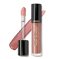 REVLON Lip Gloss, Super Lustrous The Gloss, Non-Sticky, High Shine Finish, 260 Rosy Future