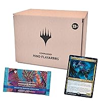 Magic The Gathering Commander Legends: Battle for Baldur’s Gate Commander Deck – Mind Flayarrrs + Collector Booster Sample Pack | Minimal Packaging Version