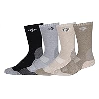 Columbia Men's 4 Pack Cotton Crew Socks