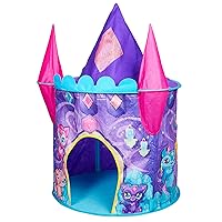 Castle Play Tent for Girls and Boys, Easy Set-up for Instant Play, Easy to Assemble, Castle Princess Playhouse, 31.5” x 45.28” (DxH)