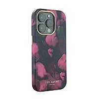 Ted Baker BLURR Pink Petal Print Full Wrap Phone Cover for iPhone 14 Pro Max Compatible with MagSafe