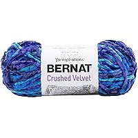Crushed Velvet Yarn, Blue Brilliance