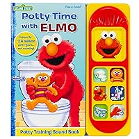Sesame Street - Potty Time with Elmo - Potty Training Sound Book - PI Kids Sesame Street - Potty Time with Elmo - Potty Training Sound Book - PI Kids Board book