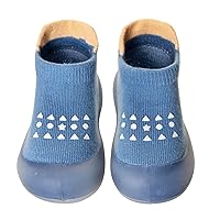 SeeyAN Baby Shoes First Walking Shoes Toddler Boys Girls Non Slip Rubber Sole Cartoon Slippers For Infant Indoor Baby Sock Shoes