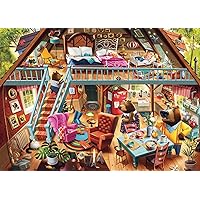 Ravensburger Goldilocks Gets Caught! 1000 Piece Jigsaw Puzzle for Adults - 17311 - Every Piece is Unique, Softclick Technology Means Pieces Fit Together Perfectly, 27 x 20